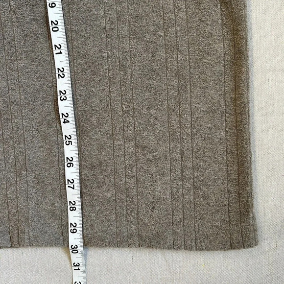 NWT Marc Edwards 1/4 Zip Brown Sweater Size Large - Picture 7 of 8